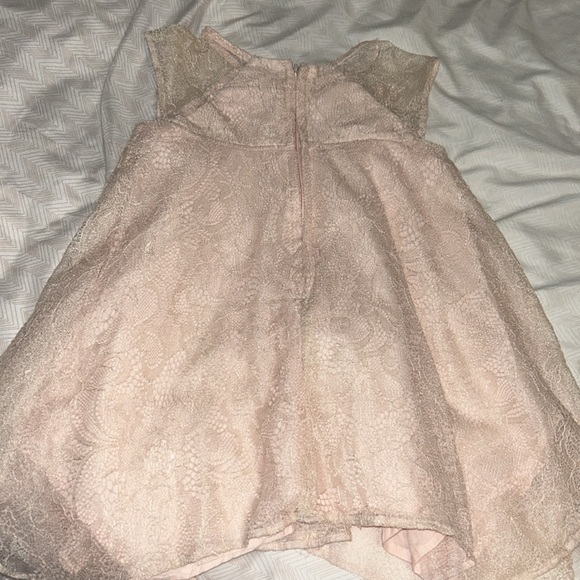 Pink Popatu Lace Floral Dress - 2T - Picture 3 of 5